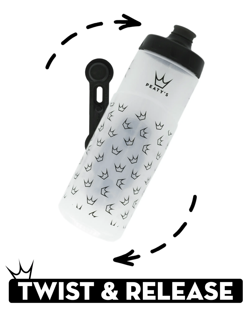 Peatys Fidlock Lockin Bottle Clear Topo - 600ml-1